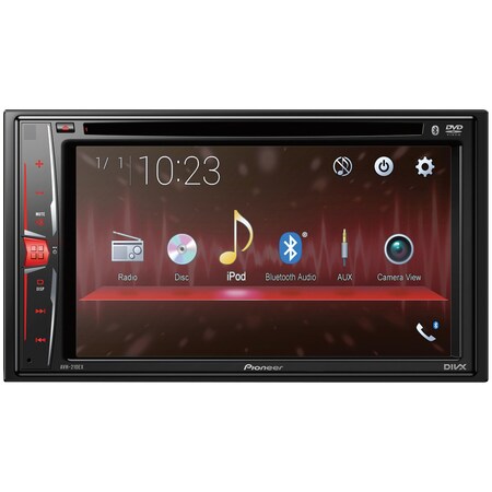 Pioneer Double-DIN 6.2" In-Dash DVD Receiver with Bluetooth AVH-210EX
